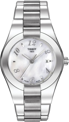 Tissot T-Lady Battery Operated Quartz Pearl White Ladies Watch T0432101111700 