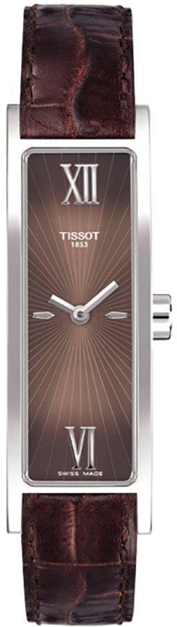 Tissot T-Lady Battery Operated Quartz Brown Ladies Watch T0153091629801 