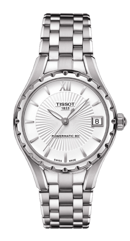 Tissot T-Lady Self winding Automatic Silver Ladies Watch T0722071103800 