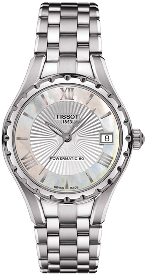 Tissot T-Lady Self winding Automatic Pearl White Ladies Watch T0722071111800 