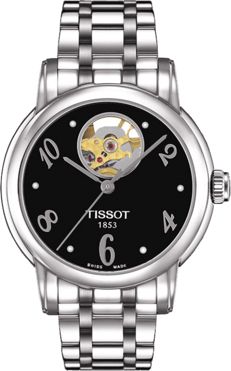 Tissot T-Lady Self winding Automatic Black Ladies Watch T0502071105700 