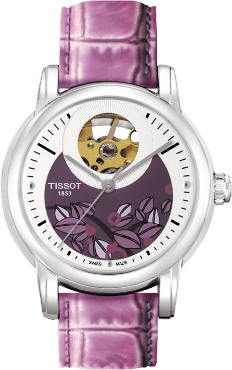 Tissot T-Lady Self winding Automatic Purple Ladies Watch T0502071603100 
