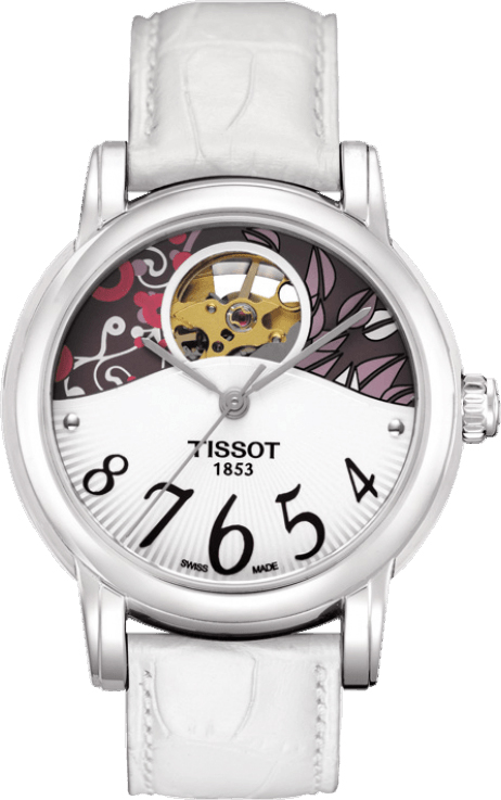 Tissot T-Lady Self winding Automatic Silver Ladies Watch T0502071603700 