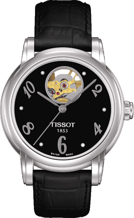 Tissot T-Lady Self winding Automatic Black Ladies Watch T0502071605700 
