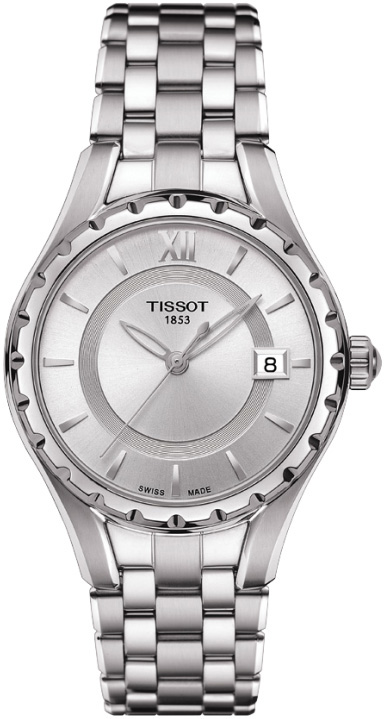 Tissot T-Lady Battery Operated Quartz Silver Ladies Watch T0722101103800 