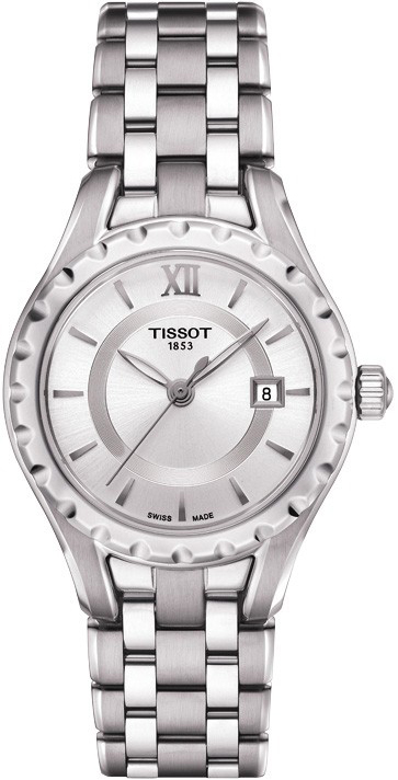 Tissot T-Lady Battery Operated Quartz Silver Ladies Watch T0720101103800 