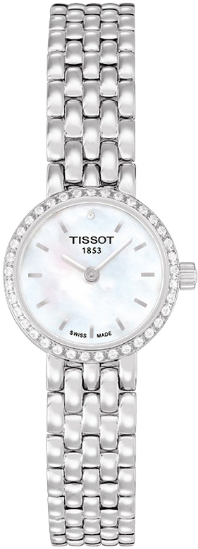 Tissot T-Lady Battery Operated Quartz Pearl White Ladies Watch T0580096111600 
