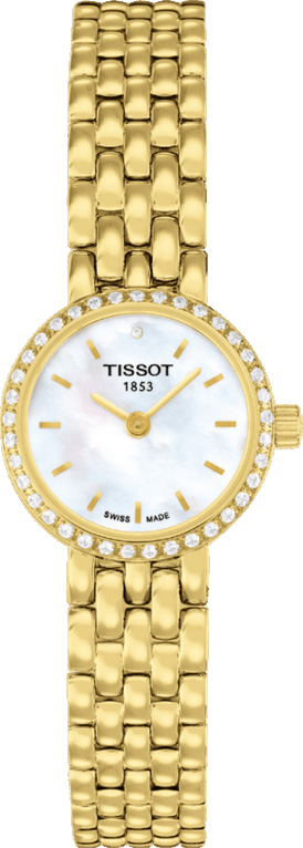 Tissot T-Lady Battery Operated Quartz Pearl White Ladies Watch T0580096311600 