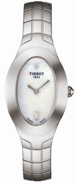 Tissot T-Lady Battery Operated Quartz White Ladies Watch T47138581 