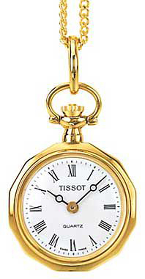 Tissot Pocket Watch Manual Winding Ivory Ladies Watch T81420663 