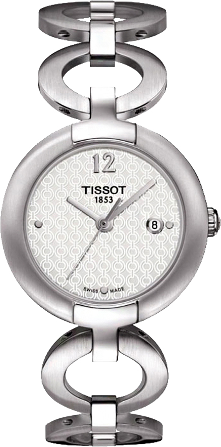 Tissot T-Lady Battery Operated Quartz White Ladies Watch T0842101101701 