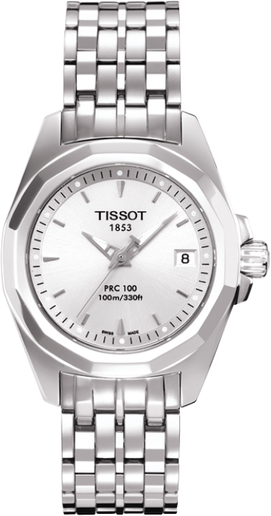 Tissot T-Lady Battery Operated Quartz Silver Ladies Watch T0080101103100 