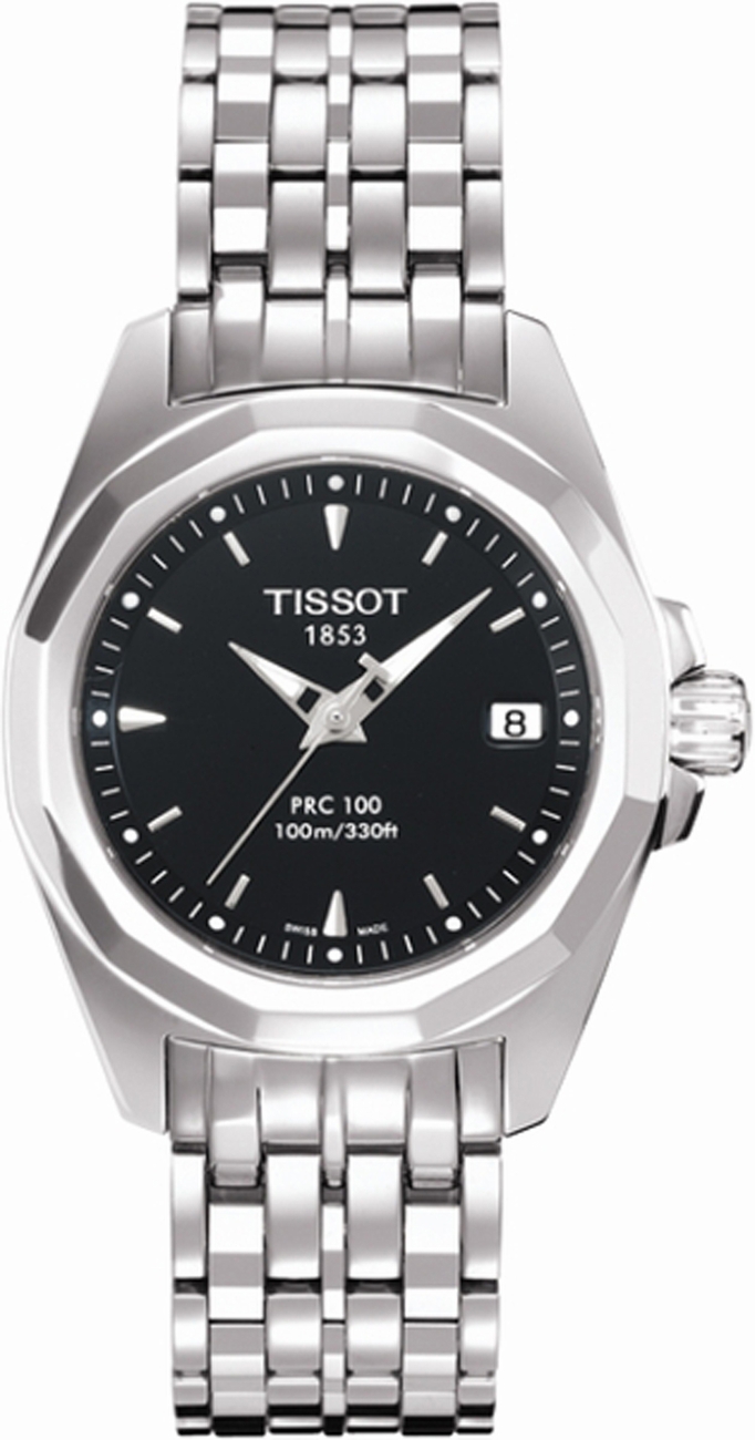 Tissot T-Lady Battery Operated Quartz Black Ladies Watch T0080101105100 