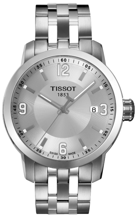 Tissot T-Sport Battery Operated Quartz Silver Mens Watch T0554101103700 