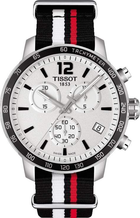 Tissot T-Sport Battery Operated Quartz Silver Mens Watch T0954171703701 