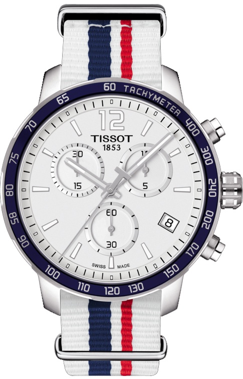 Tissot T-Sport Battery Operated Quartz Silver Mens Watch T0954171703709 