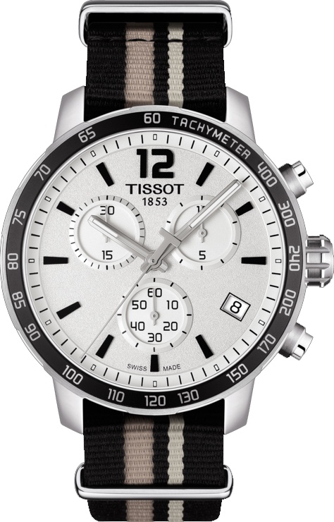 Tissot T-Sport Battery Operated Quartz Silver Mens Watch T0954171703710 