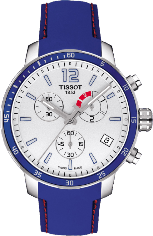 Tissot T-Sport Battery Operated Quartz Silver Mens Watch T0954491703700 