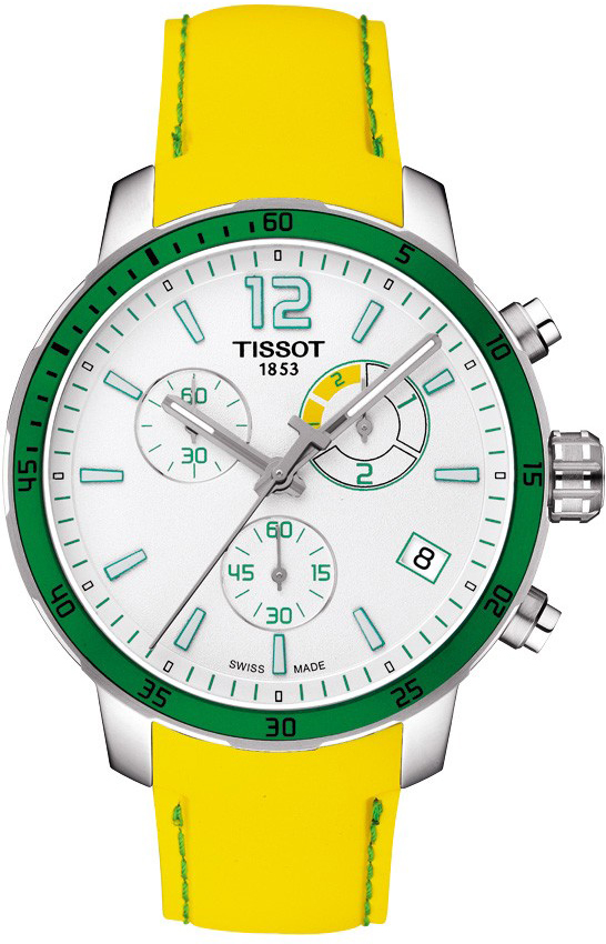 Tissot T-Sport Battery Operated Quartz Silver Mens Watch T0954491703701 