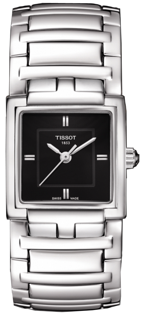 Tissot T-Lady Battery Operated Quartz Black Ladies Watch T0513101105100 