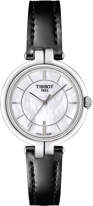 Tissot T-Lady Battery Operated Quartz White Ladies Watch T0942101611100 