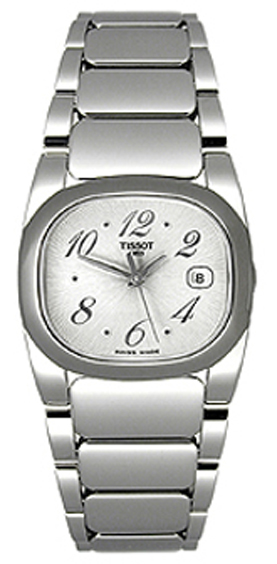 Tissot T-Lady Battery Operated Quartz Silver Ladies Watch T0091101103700 