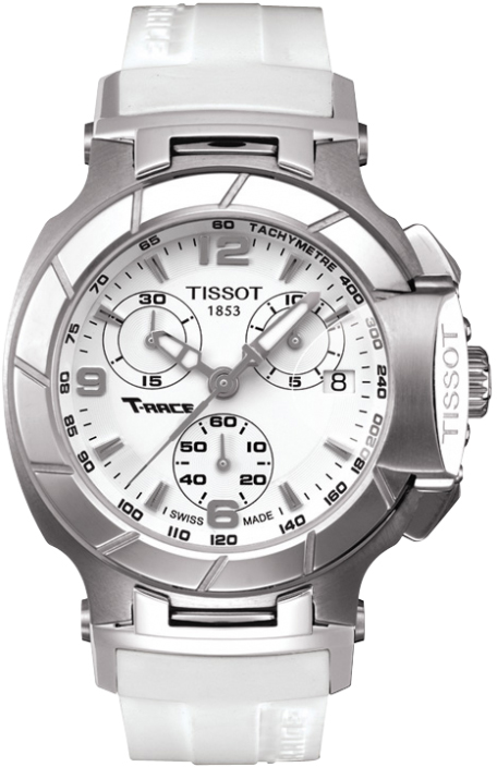 Tissot T-Sport Battery Operated Quartz White Ladies Watch T0482171701700 