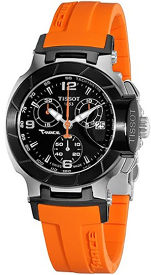 Tissot T-Sport Battery Operated Quartz Black Ladies Watch T0482172705700 