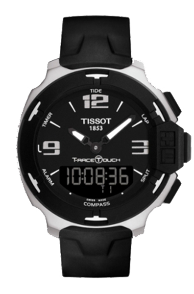 Tissot Touch Collection Battery Operated Quartz Black Mens Watch T0814201705701 
