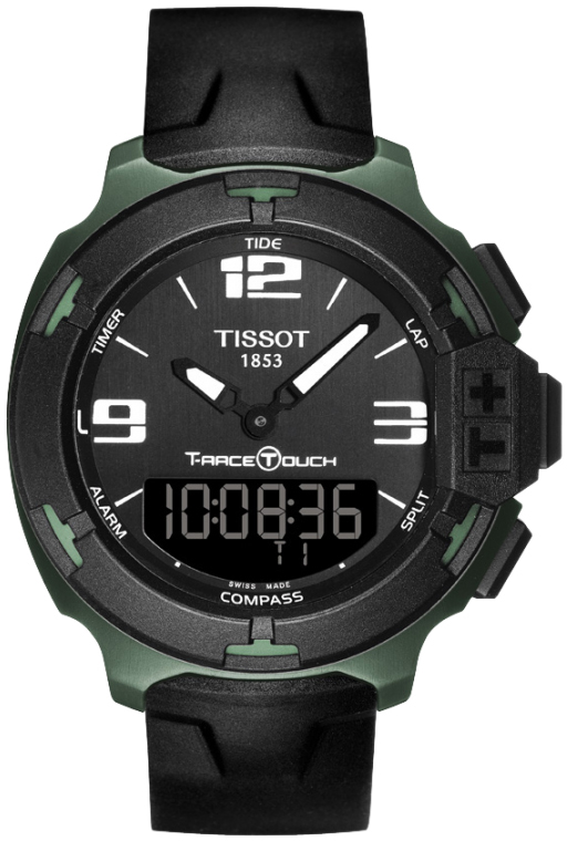 Tissot Touch Collection Battery Operated Quartz Black Mens Watch T0814209705701 
