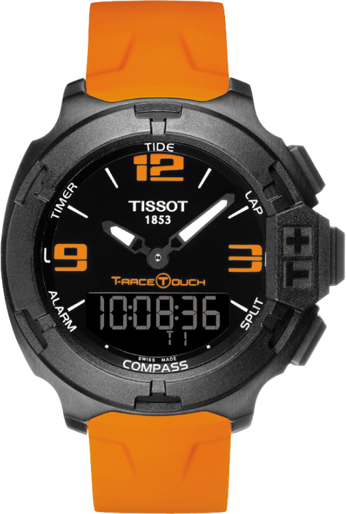 Tissot Touch Collection Battery Operated Quartz Black Mens Watch T0814209705702 