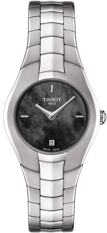 Tissot T-Lady Battery Operated Quartz Black Ladies Watch T0960091112100 