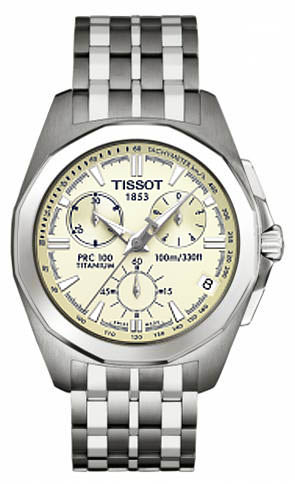 Tissot T-Sport Battery Operated Quartz Ivory Mens Watch T0084174426100 