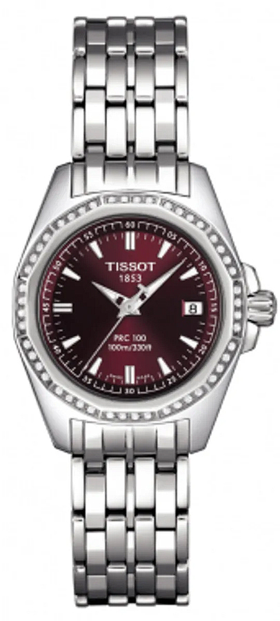 Tissot T-Lady Battery Operated Quartz Red Ladies Watch T22118181 