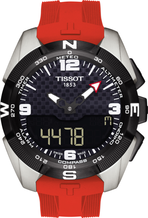Tissot Touch Collection Battery Operated Quartz Black Mens Watch T0914204705700 