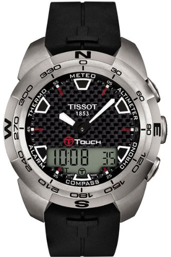 Tissot Touch Collection Battery Operated Quartz Black Mens Watch T0134204720100 