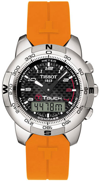 Tissot Touch Collection Battery Operated Quartz Black Mens Watch T33787892 