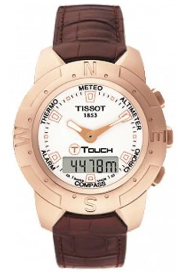 Tissot Touch Collection Battery Operated Quartz White Mens Watch T71844511 