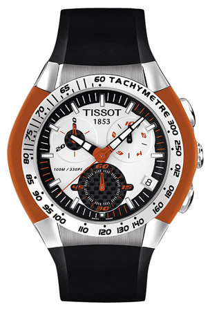 Tissot T-Sport Battery Operated Quartz Silver Watch T0104171703102 