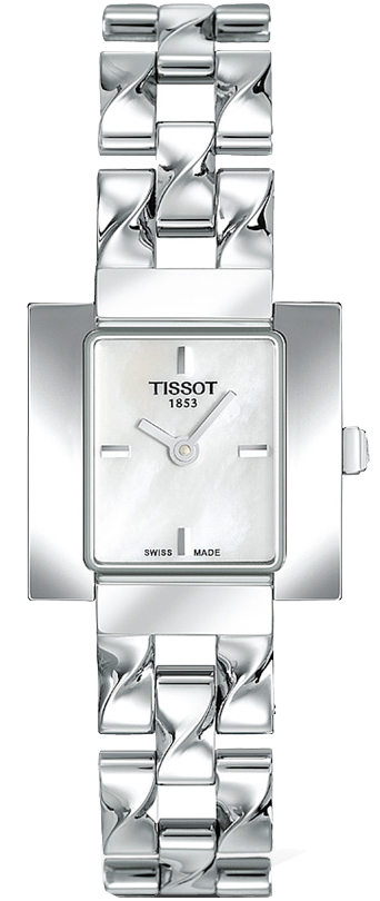Tissot T-Lady Battery Operated Quartz White Ladies Watch T0043091111000 