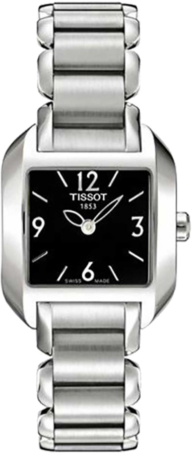Tissot T-Lady Battery Operated Quartz Black Ladies Watch T02128552 