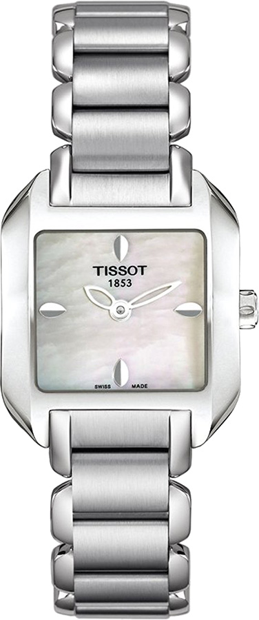 Tissot T-Lady Battery Operated Quartz White Ladies Watch T02128571 