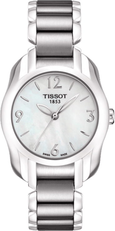 Tissot T-Lady Watches Ladies Pearl White Battery Operated Quartz T0232101111700 Watch 