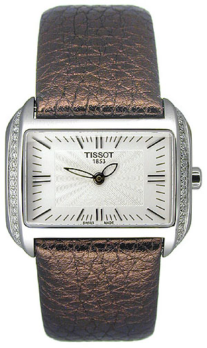 Tissot T-Lady Battery Operated Quartz Silver Ladies Watch T0233091603101 