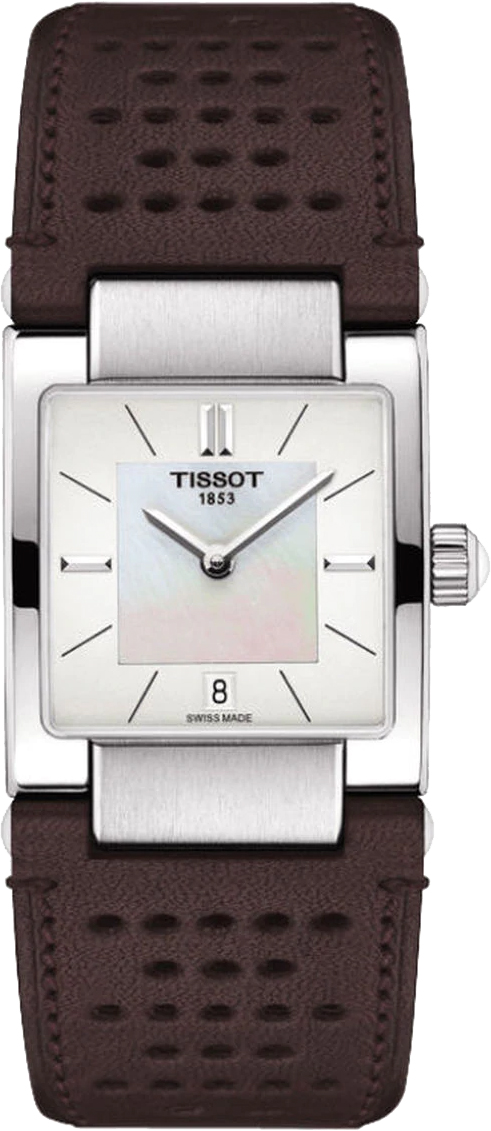 Tissot T-Lady Battery Operated Quartz Pearl White Ladies Watch T0903101611100 