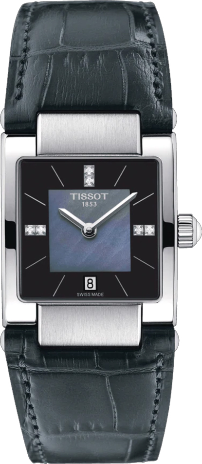 Tissot T-Lady Battery Operated Quartz Black Ladies Watch T0903101612600 
