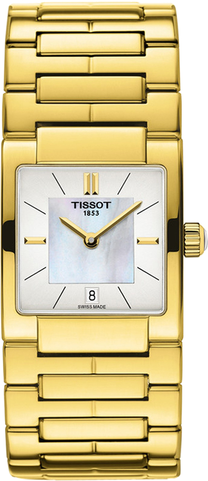 Tissot T-Lady Battery Operated Quartz Pearl White Ladies Watch T0903103311100 