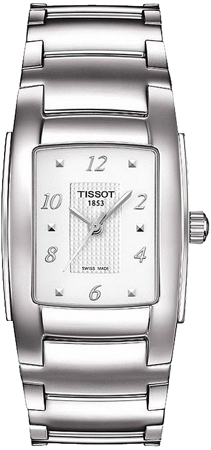 Tissot T-Lady Battery Operated Quartz White Ladies Watch T0733101101700 