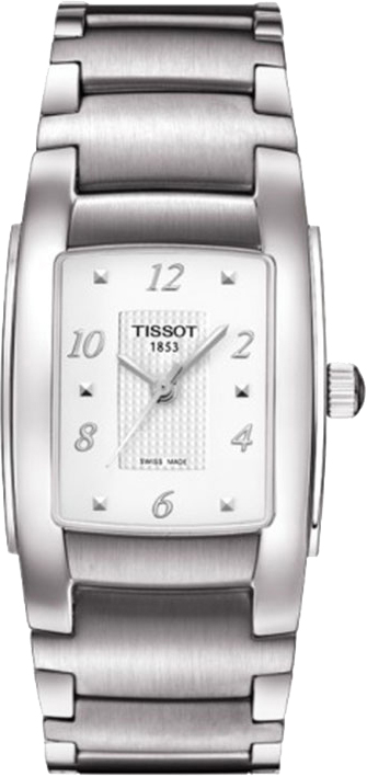 Tissot T-Lady Battery Operated Quartz White Ladies Watch T0733101101701 