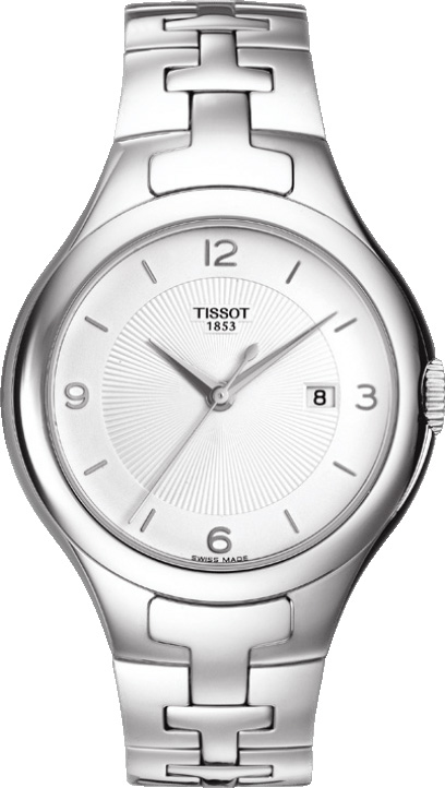 Tissot T-Lady Battery Operated Quartz Silver Ladies Watch T0822101103800 